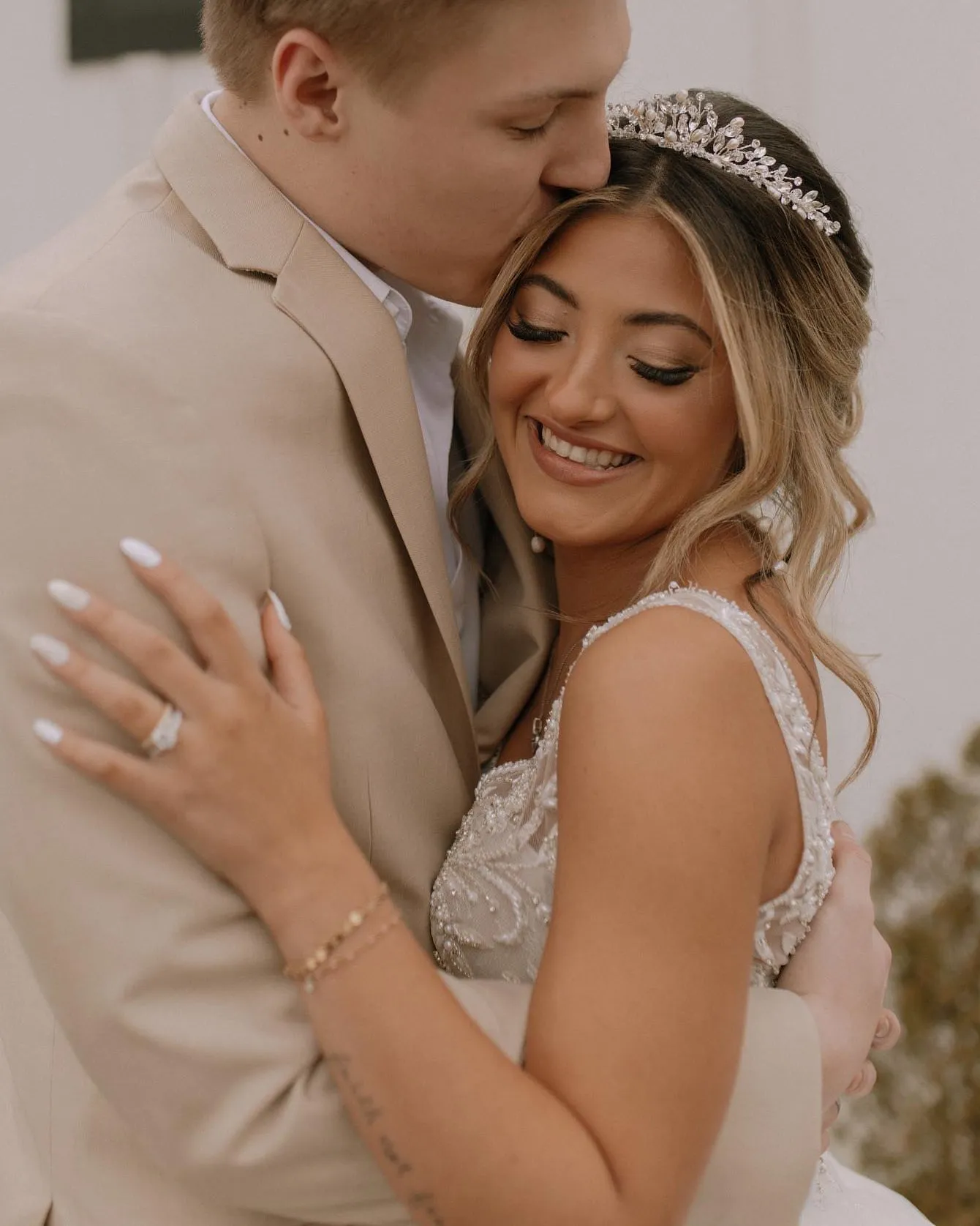 Aspen Pearl & Crystal Tiara