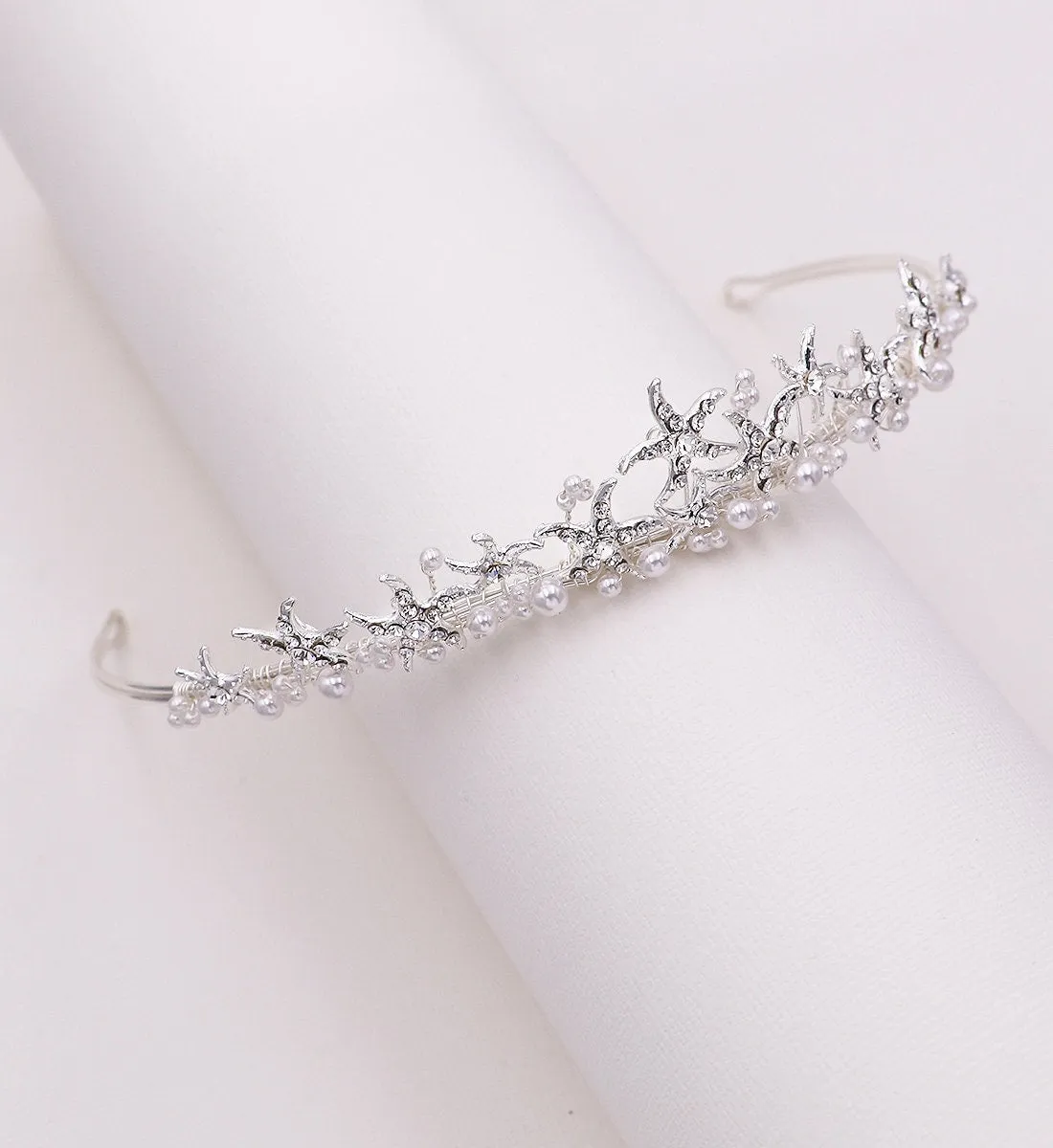 Bayley Bridal Wedding Starfish Tiara