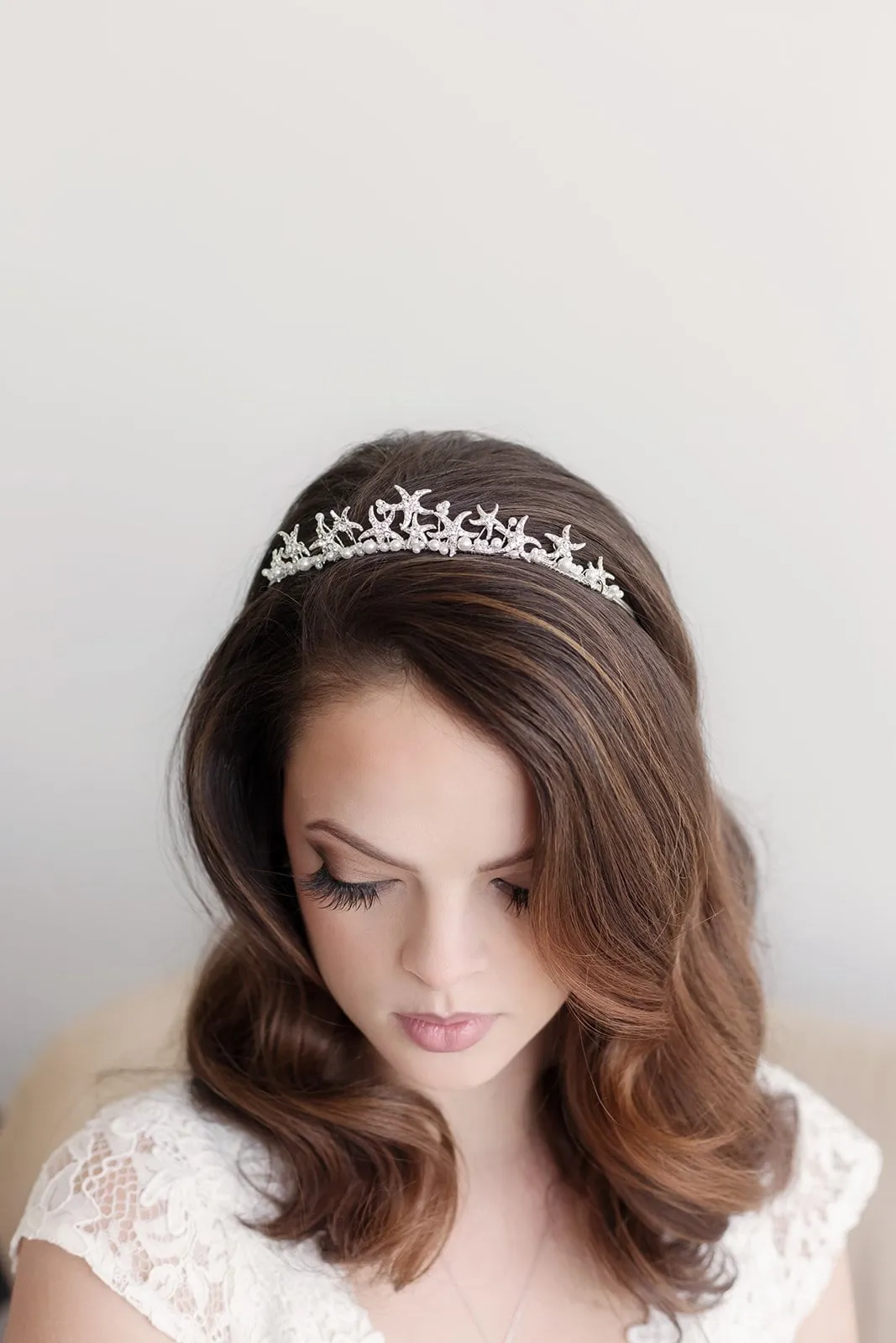 Bayley Bridal Wedding Starfish Tiara