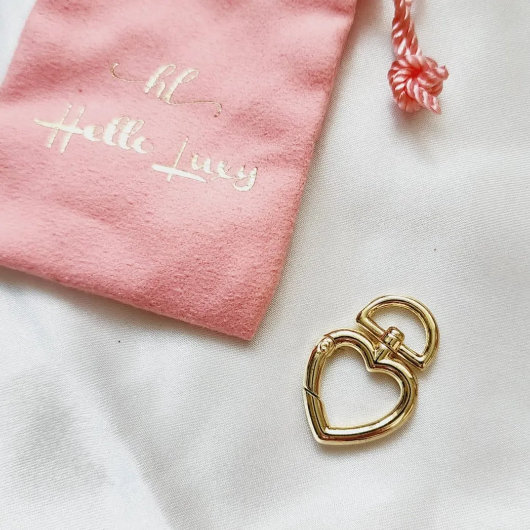 Heart Clasp Pendant