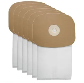 Johnny Vac JVBP6 or JVBP6B Microfilter HEPA Bags for Backpack - Pack of 6 Bags
