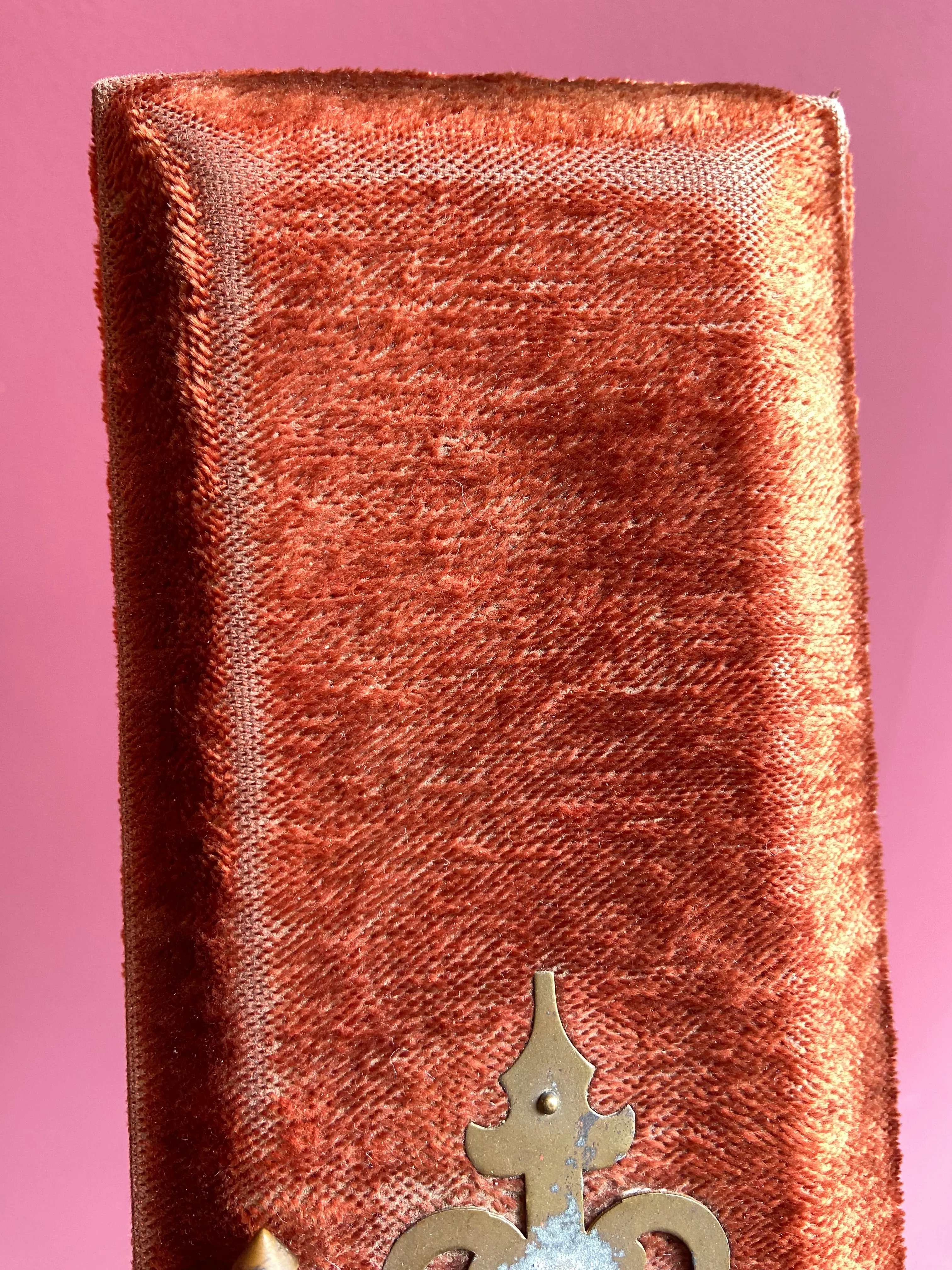 Napoleon III Velvet Jewelry Box