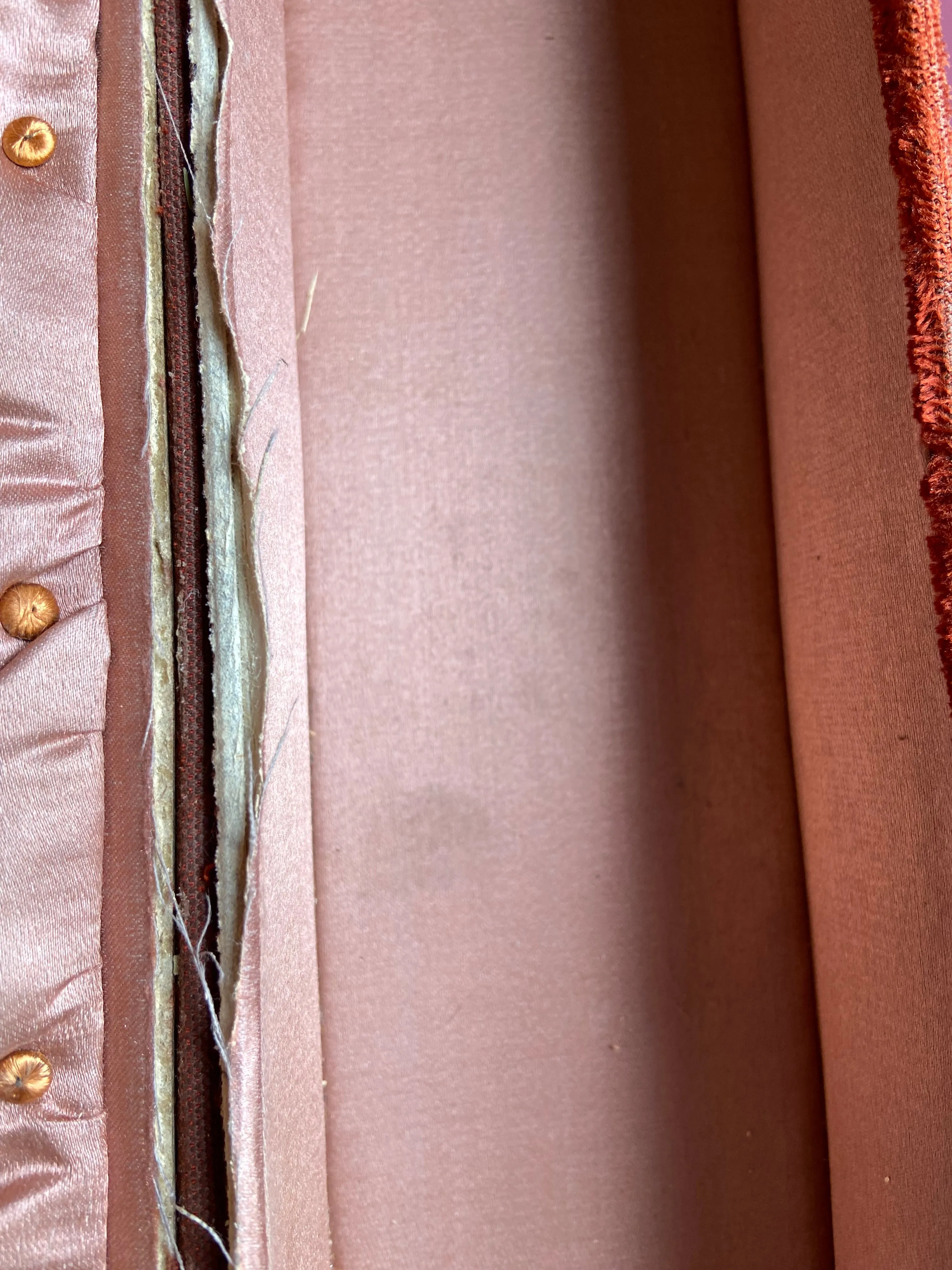 Napoleon III Velvet Jewelry Box