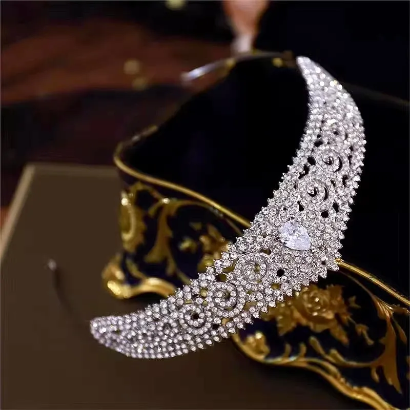 "Jacie" - CUbic Zirconia Bridal Tiara