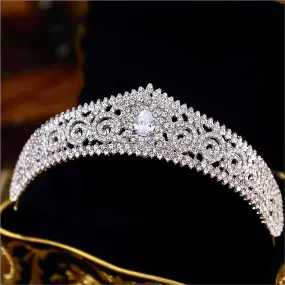 "Jacie" - CUbic Zirconia Bridal Tiara