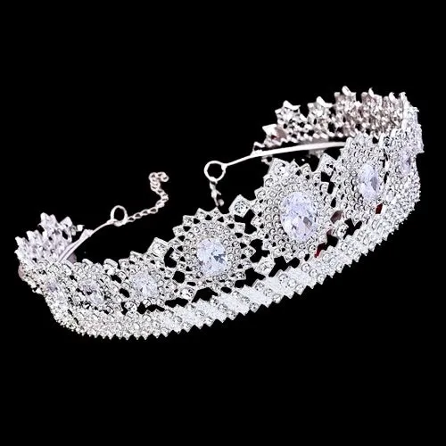 "Josie" - Rhinestone Wedding Tiara