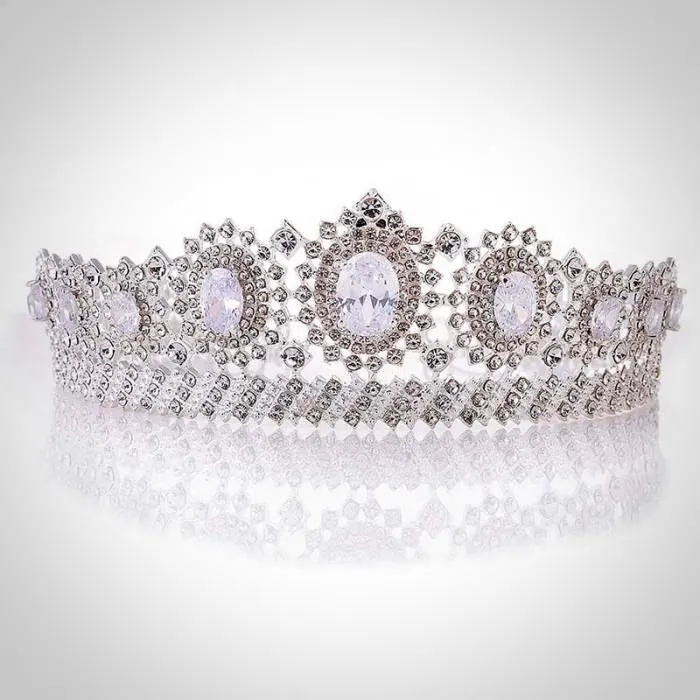 "Josie" - Rhinestone Wedding Tiara