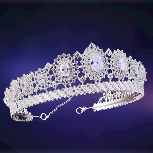 "Josie" - Rhinestone Wedding Tiara