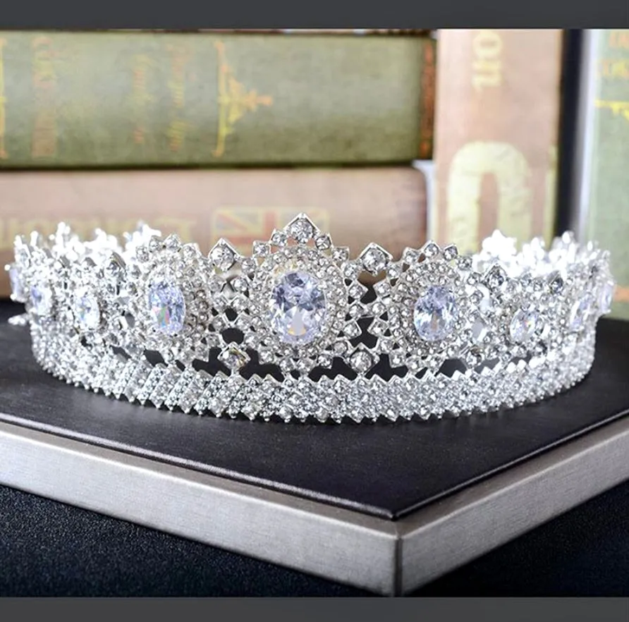 "Josie" - Rhinestone Wedding Tiara
