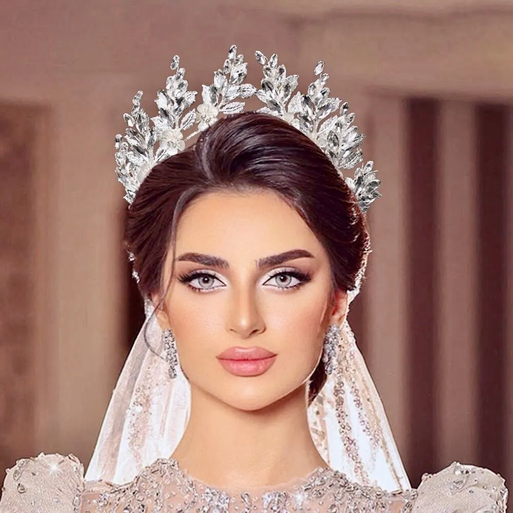 "Nikki" - Rhinestone Bridal Headband / Tiara