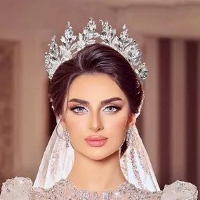 "Nikki" - Rhinestone Bridal Headband / Tiara