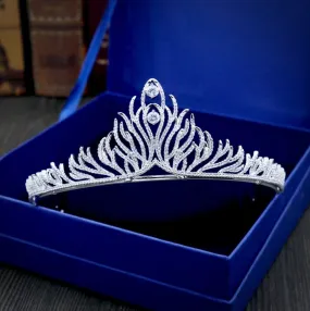 "Terri" - Wedding Cubic Zirconia Tiara
