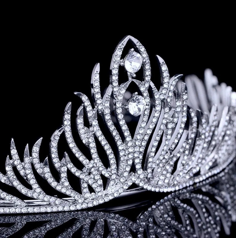"Terri" - Wedding Cubic Zirconia Tiara