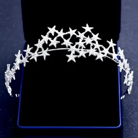 "Étoile" - Star Wedding Tiara / Headband