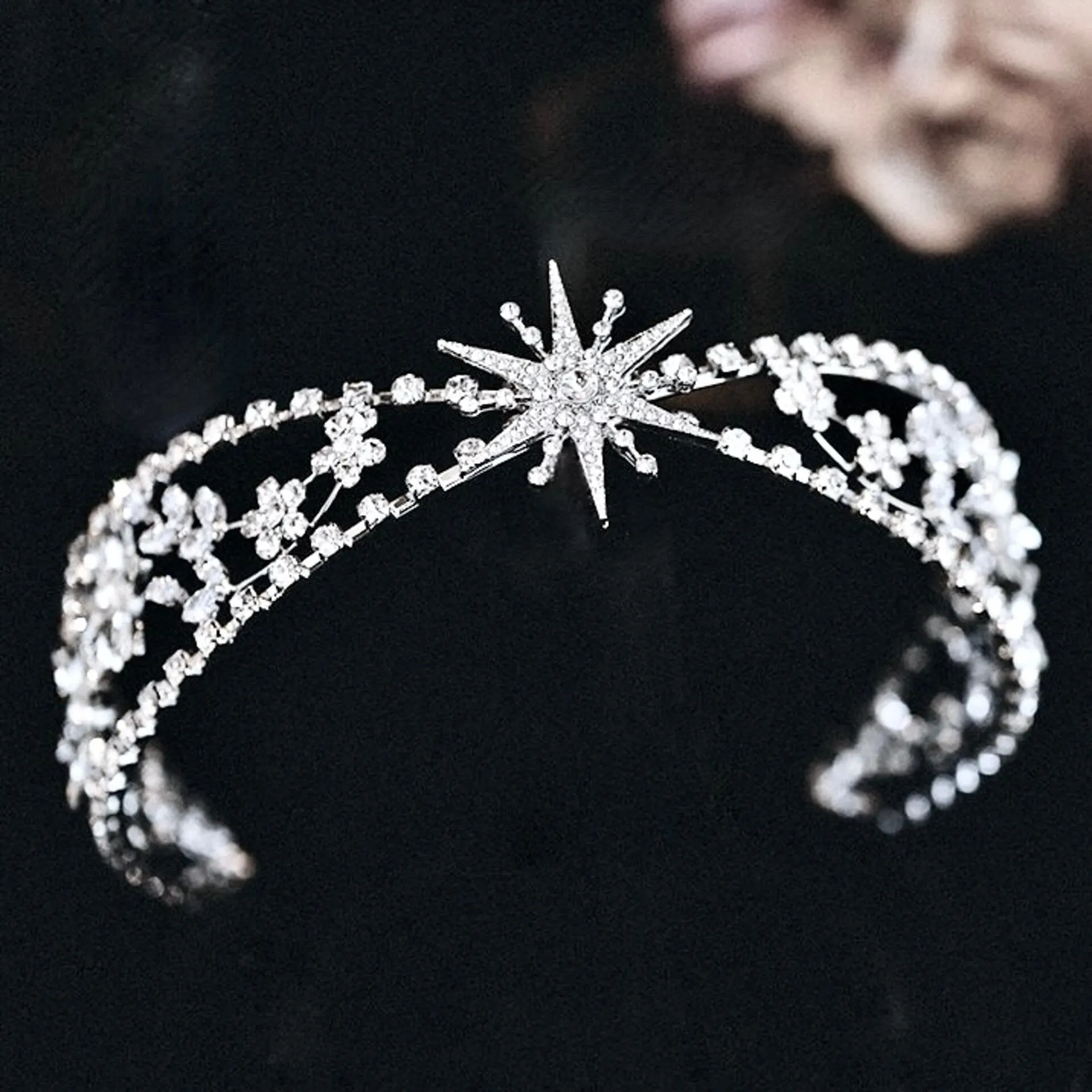 "Winter Star" - Bridal Headband / Tiara