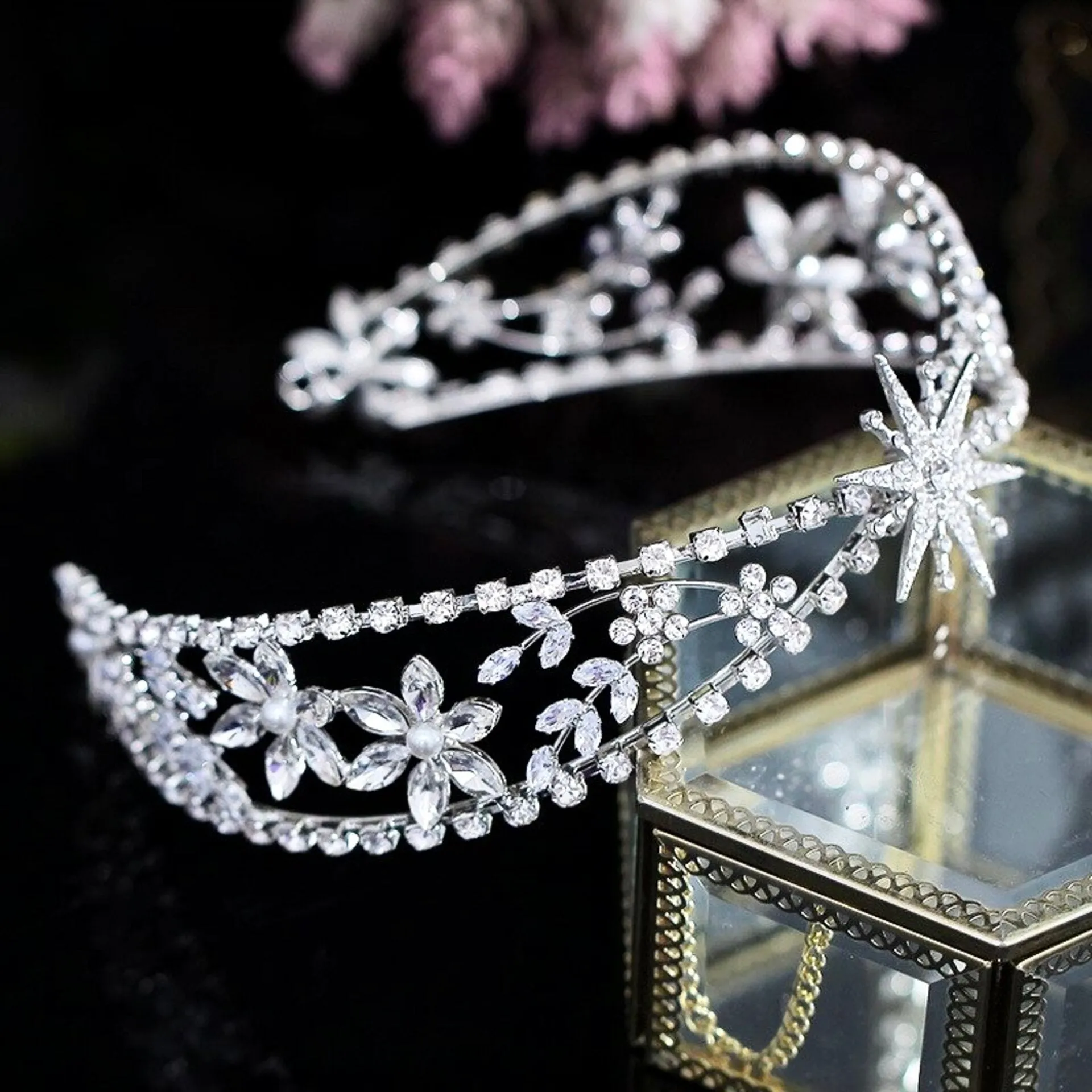 "Winter Star" - Bridal Headband / Tiara