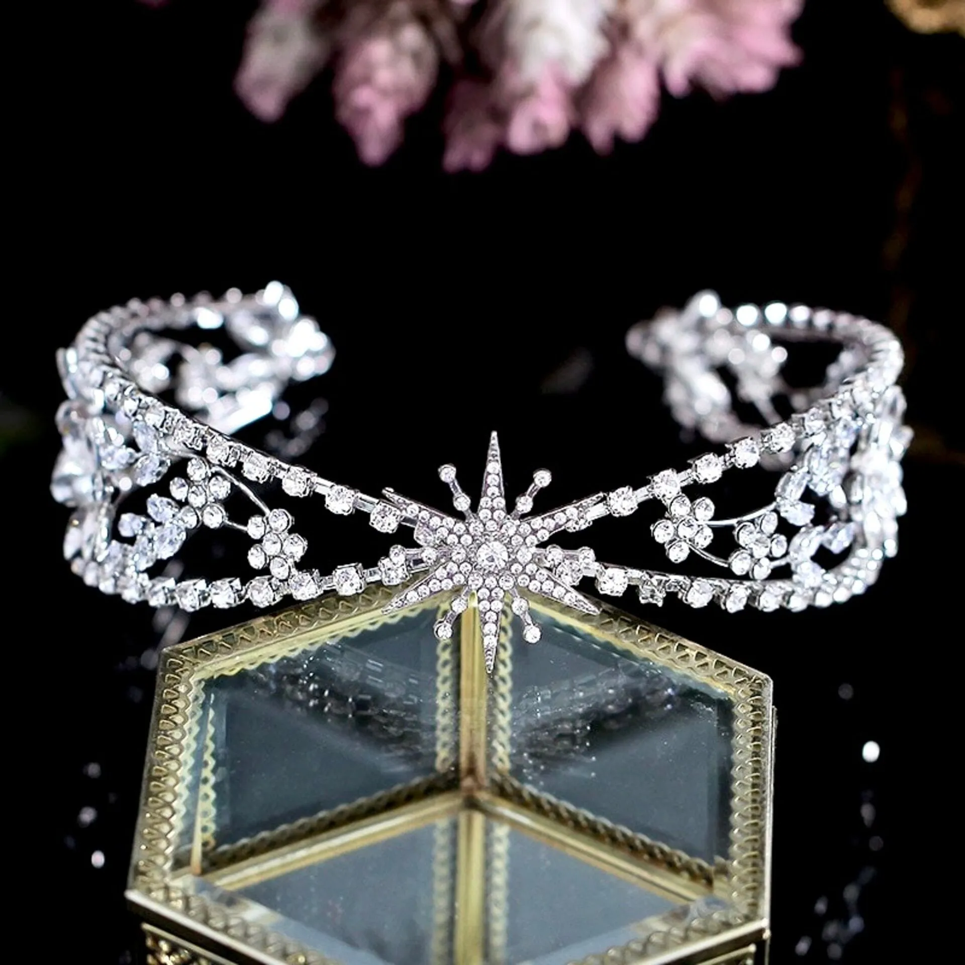 "Winter Star" - Bridal Headband / Tiara