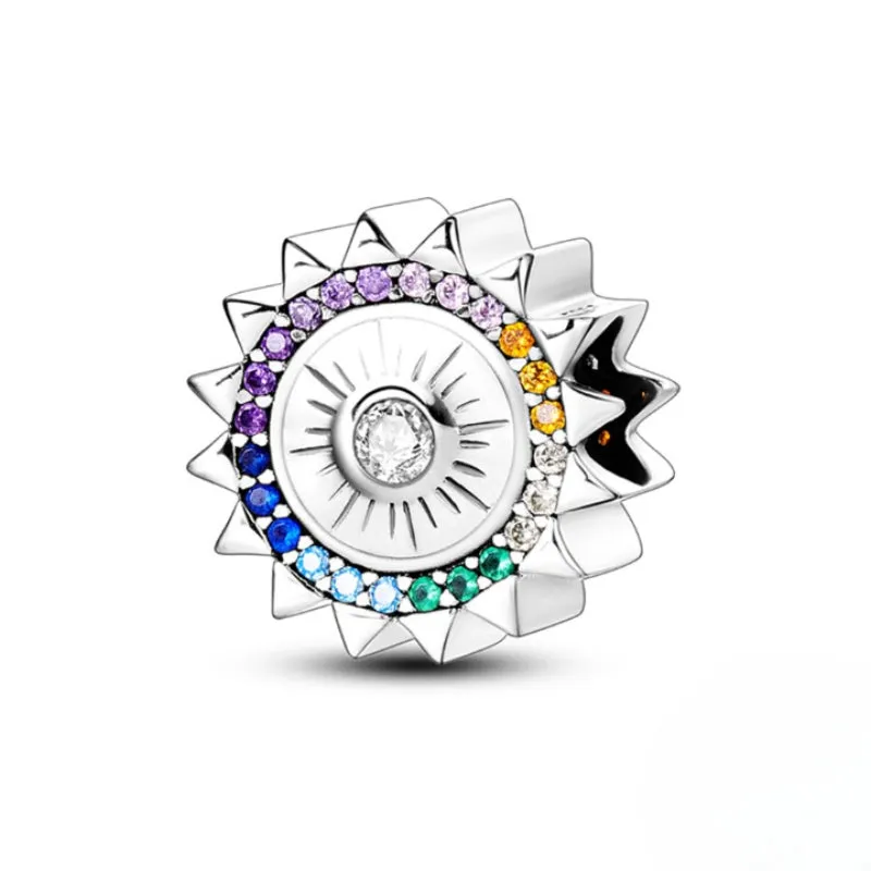 Sterling Silver Murano Dangle Charm Jewelry