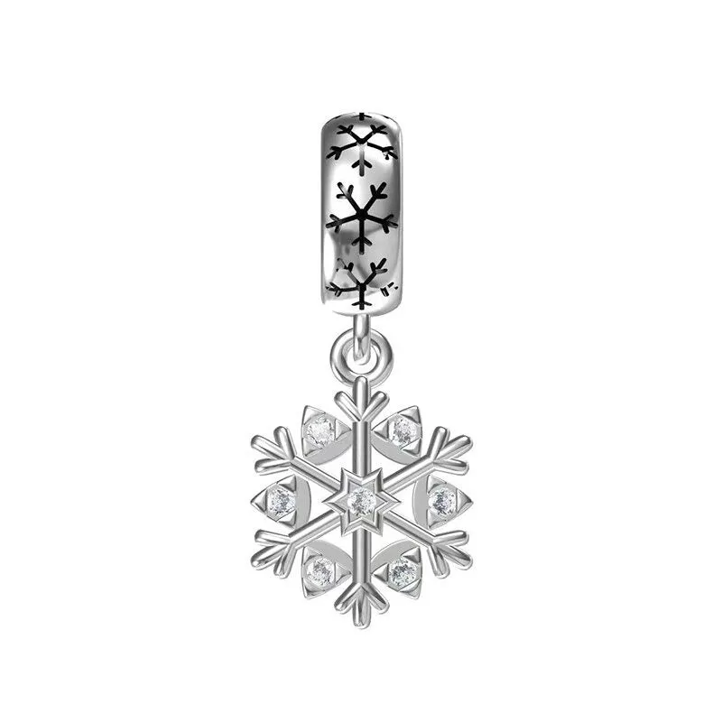 Sterling Silver Sparkling Bead For Women Zircon Jewelry
