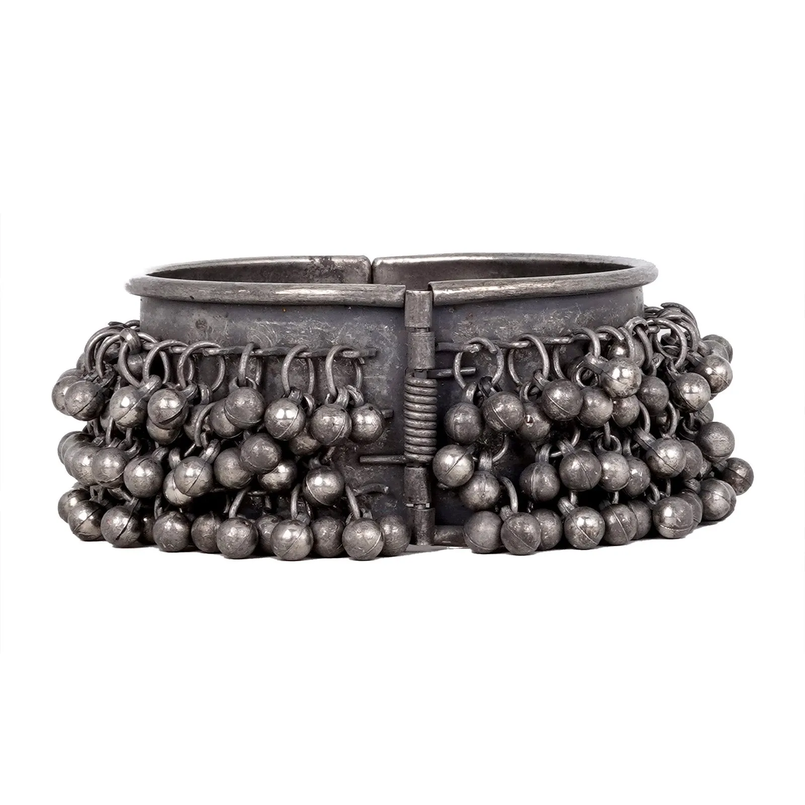 Teejh Manvita Silver Oxidised Ghungroo Jewelry Gift Set