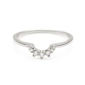 Tiara Band - Platinum & White Diamonds