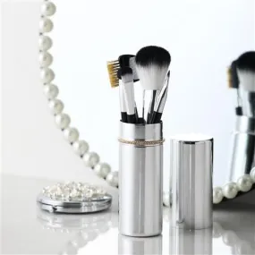 Tiara Brush Set Silver